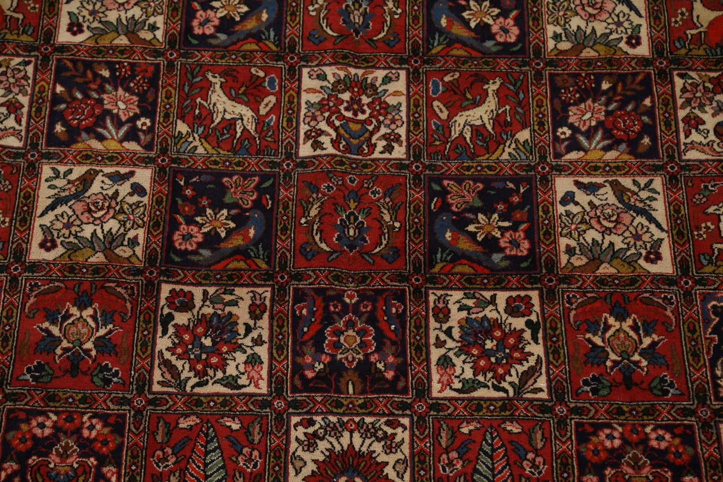 Vegetable Dye Bakhtiari Persian Area Rug 10x13