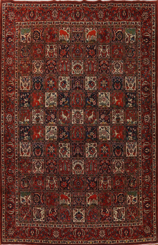 Vegetable Dye Bakhtiari Persian Area Rug 10x13