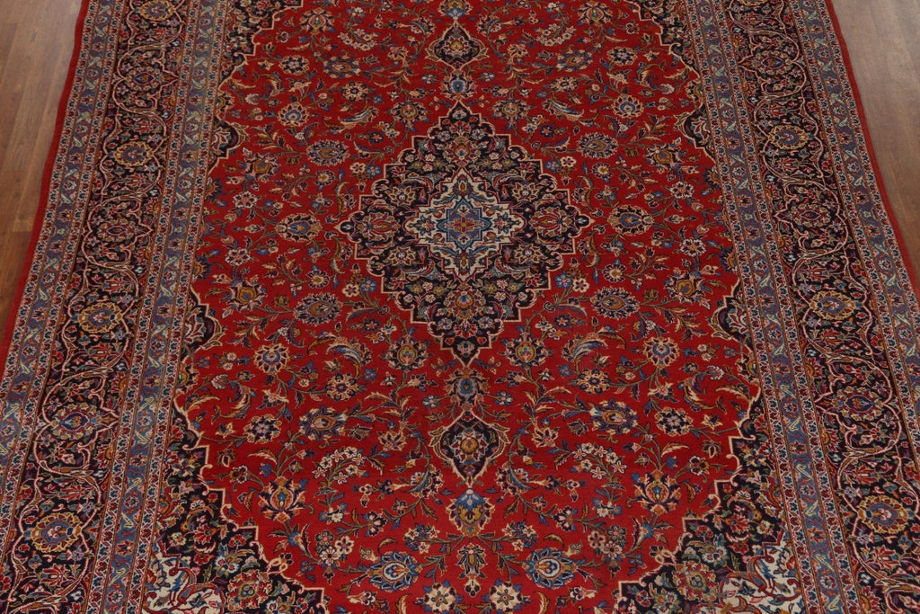 Traditional Kashan Persian Area Rug 9x13