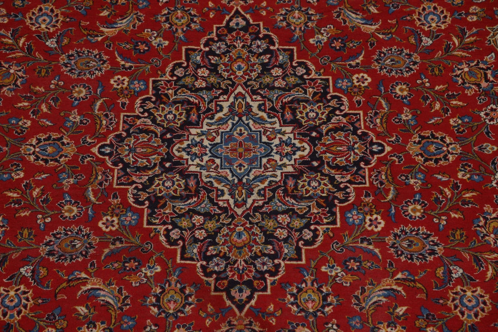 Traditional Kashan Persian Area Rug 9x13