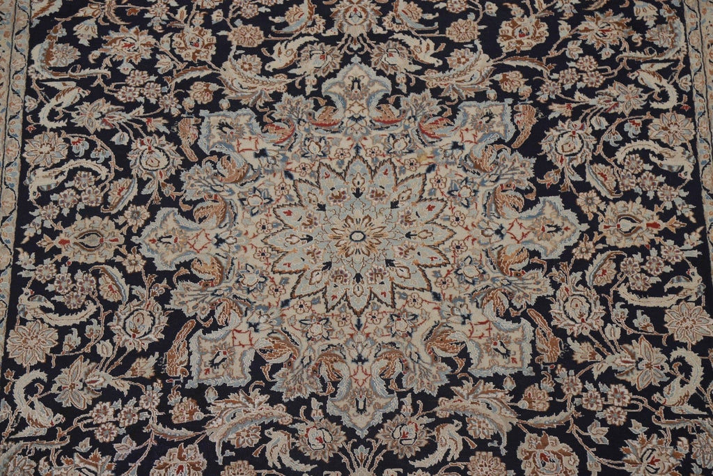 Vegetable Dye Nain Persian Area Rug 8x11