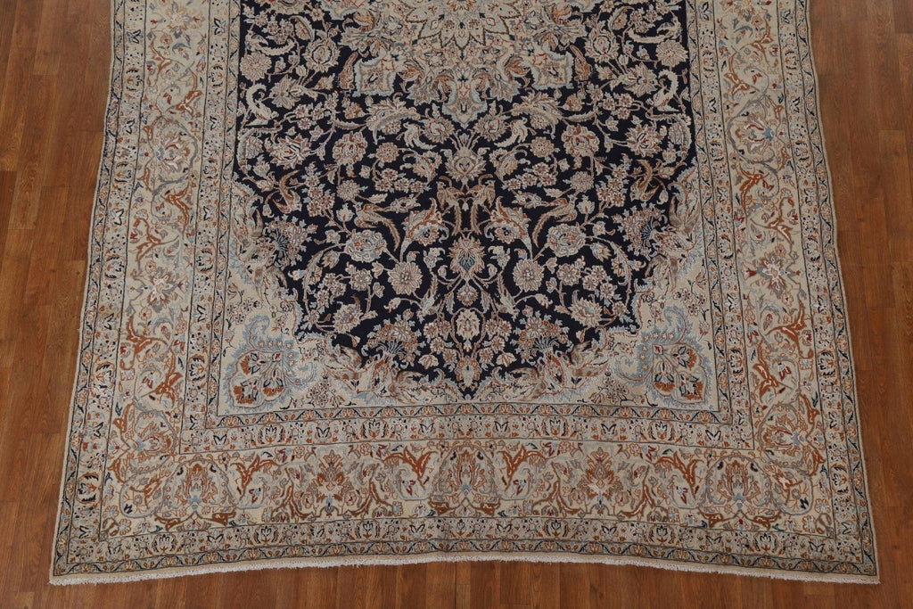 Vegetable Dye Nain Persian Area Rug 8x11