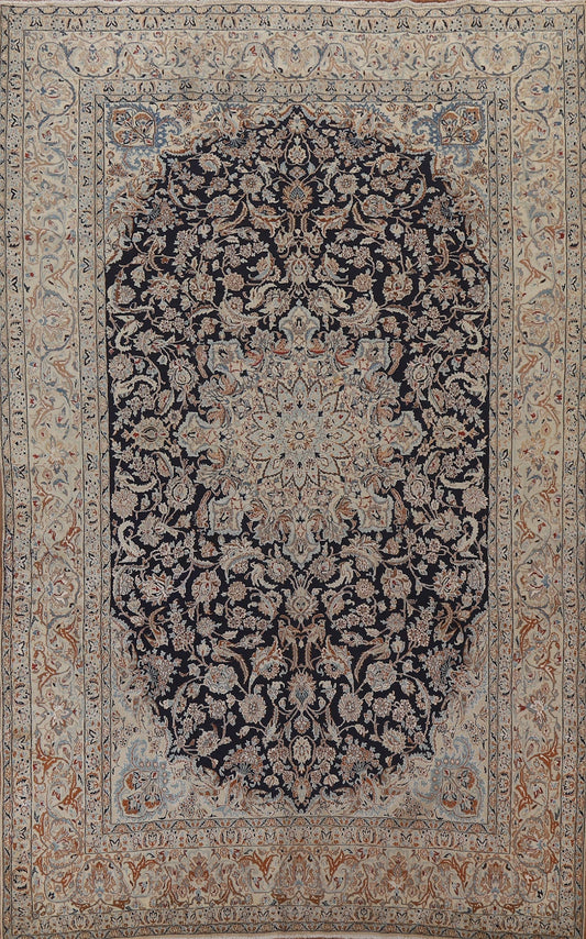 Vegetable Dye Nain Persian Area Rug 8x11