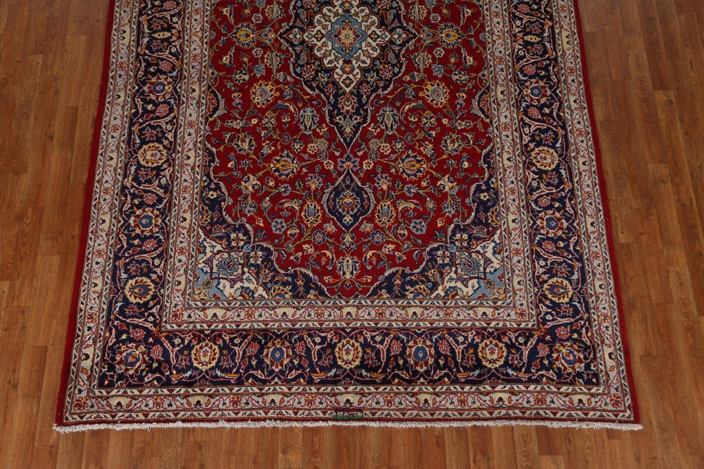 Traditional Wool Kashan Persian Area Rug 7x11