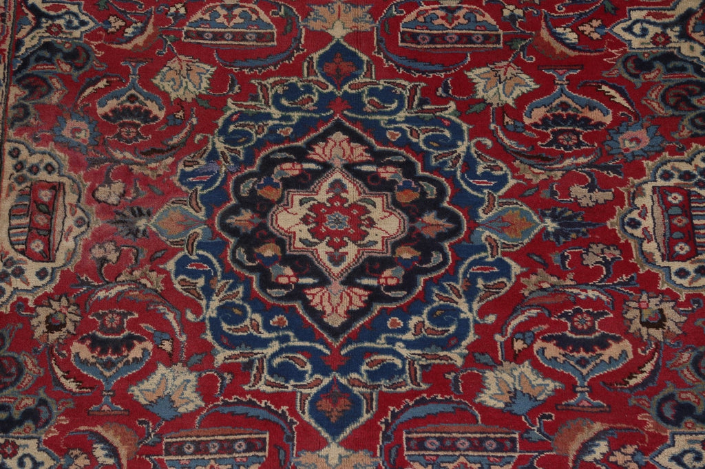 Floral Red Kashmar Persian Area Rug 6x9