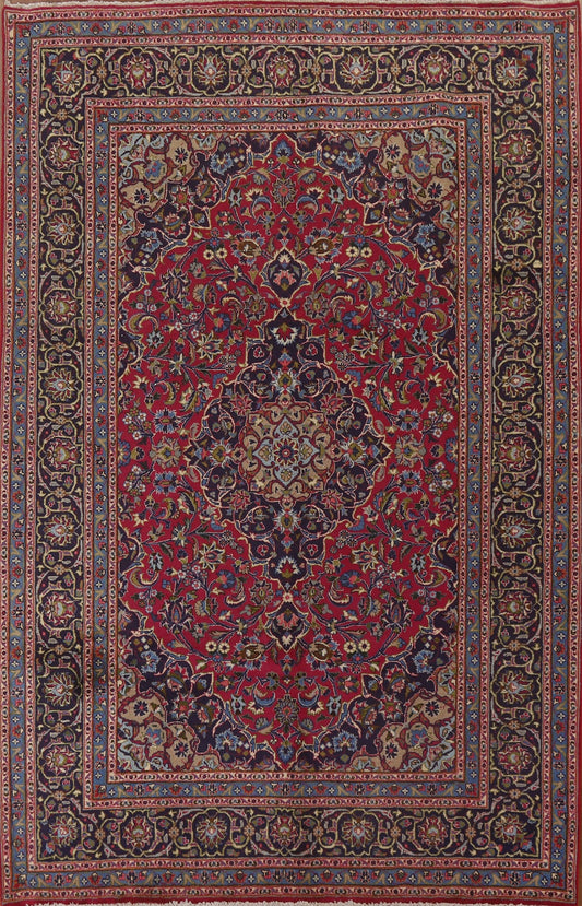 Traditional Kashmar Persian Area Rug 6x10