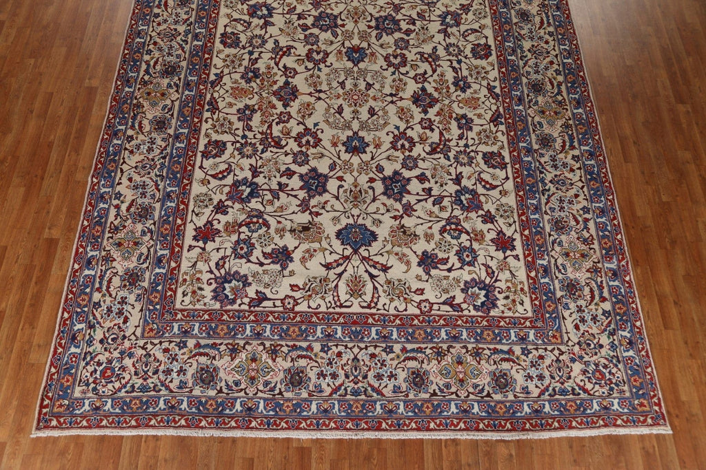 All-Over Floral Isfahan Persian Area Rug 10x13