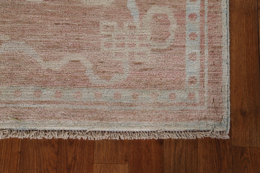 Vegetable Dye Art Deco Oriental Area Rug 4x5