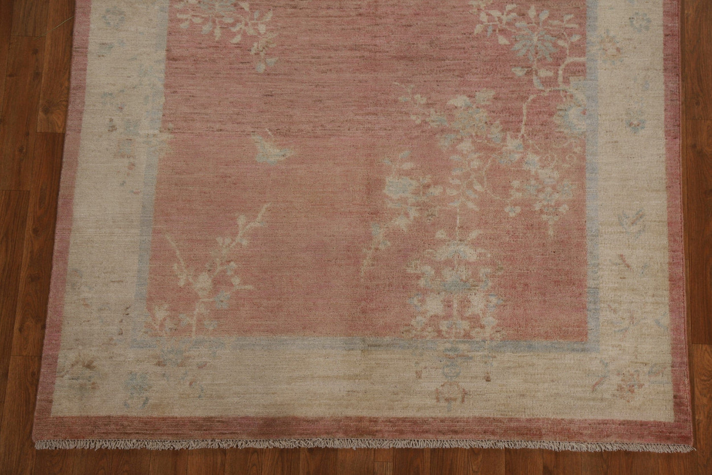 Vegetable Dye Art Deco Oriental Area Rug 5x7