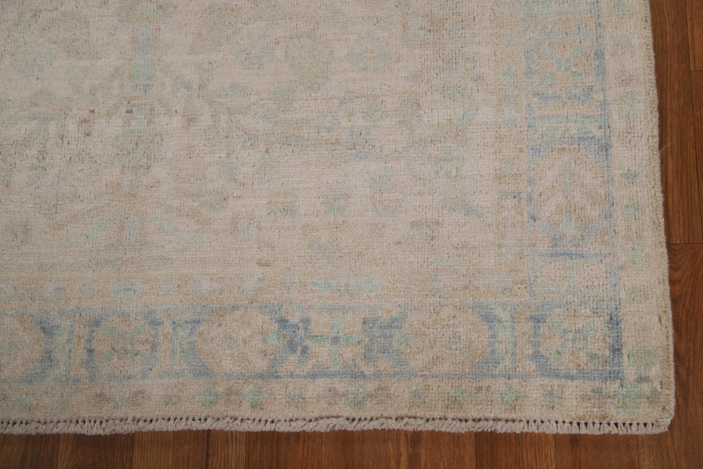 Vegetable Dye Art Deco Oriental Area Rug 4x5