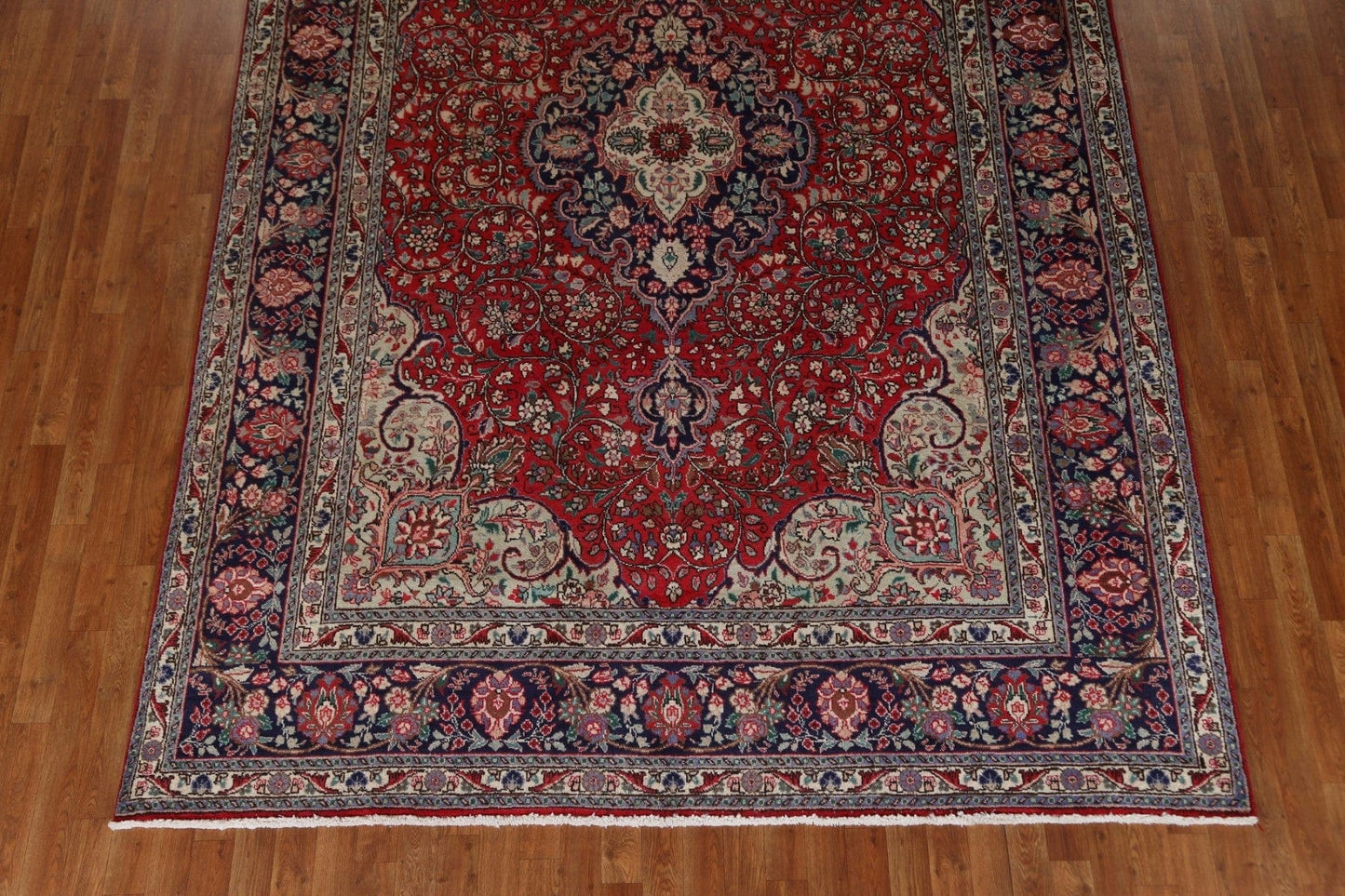 Red Floral Tabriz Persian Area Rug 8x11