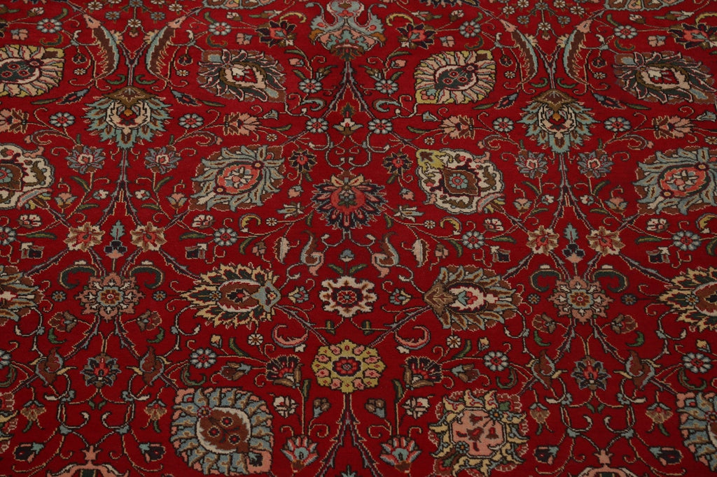 All-Over Floral Tabriz Large Persian Rug 10x16