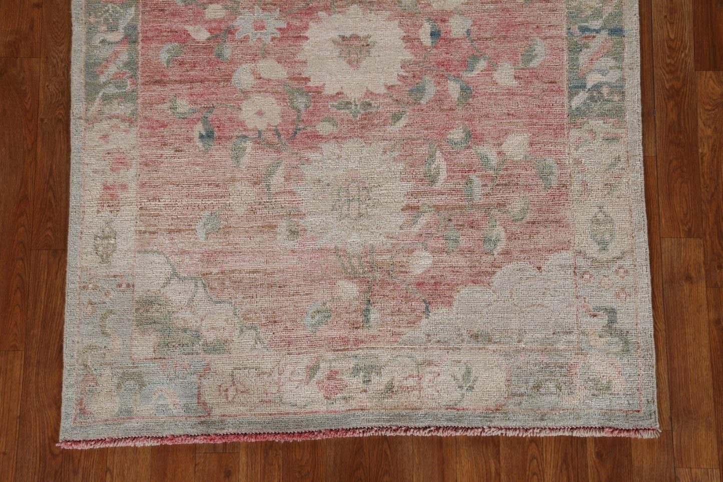 Vegetable Dye Art Deco Oriental Area Rug 4x5