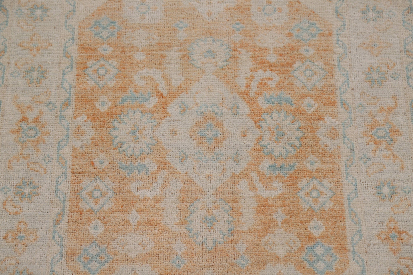 Vegetable Dye Art Deco Oriental Area Rug 4x5