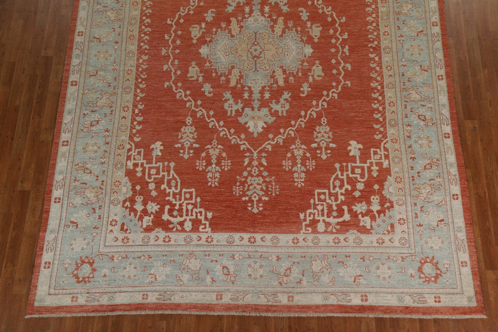 Vegetable Dye Oushak Oriental Area Rug 9x12