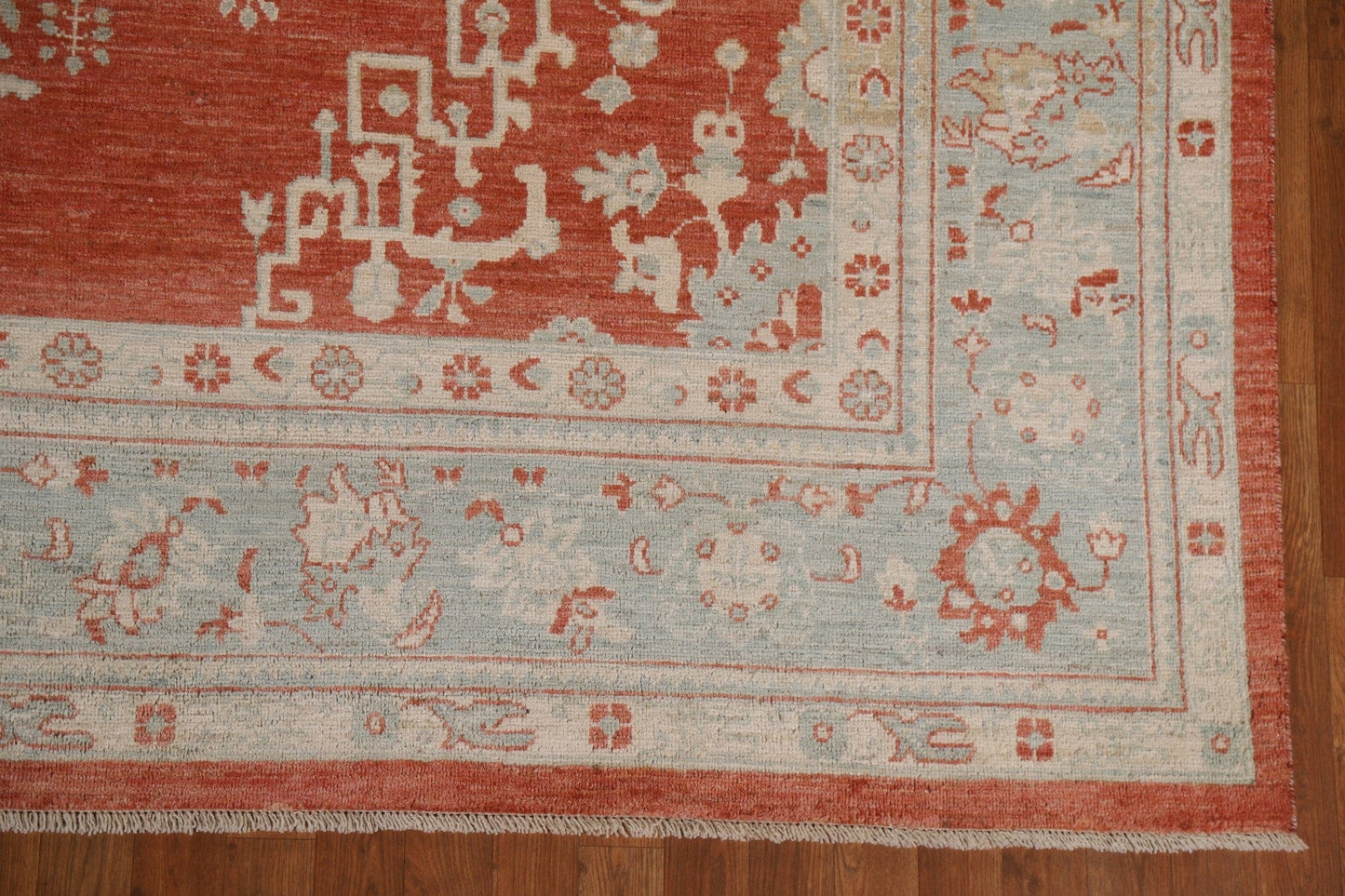 Vegetable Dye Oushak Oriental Area Rug 9x12