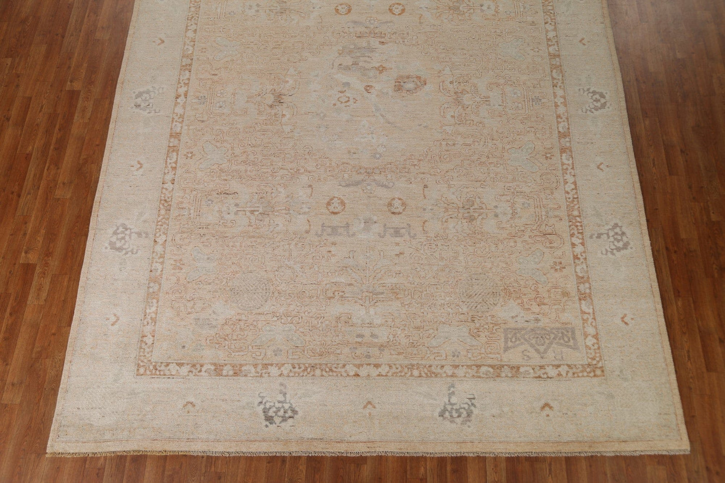 Vegetable Dye Art Deco Oriental Area Rug 9x12