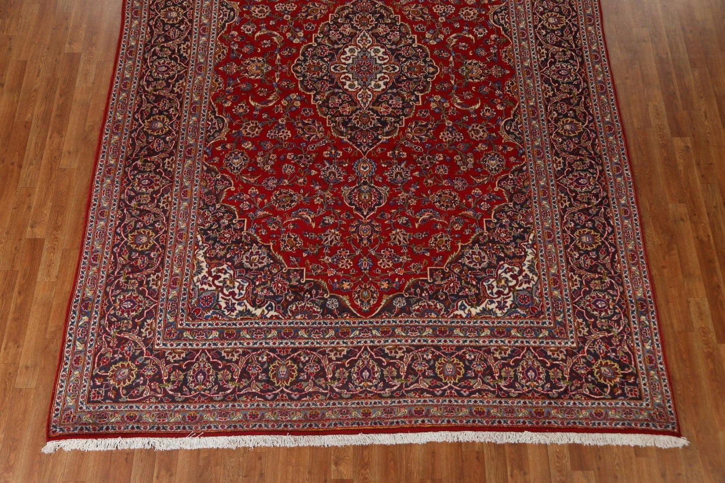 Traditional Red Kashan Persian Area Rug 8x11