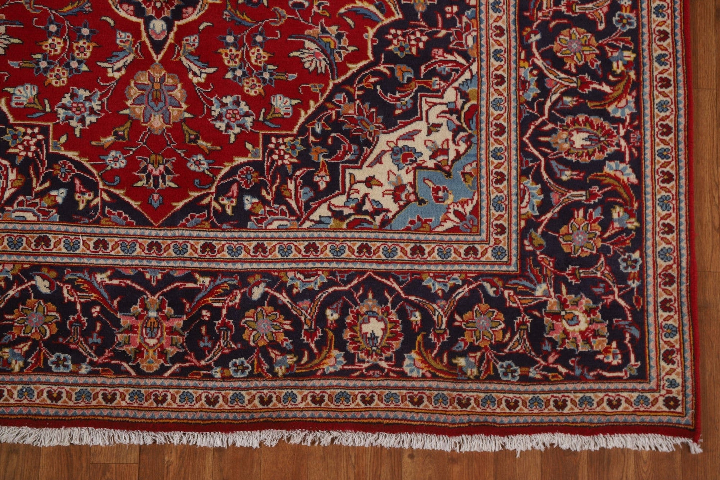 Traditional Kashan Persian Area Rug 7x10