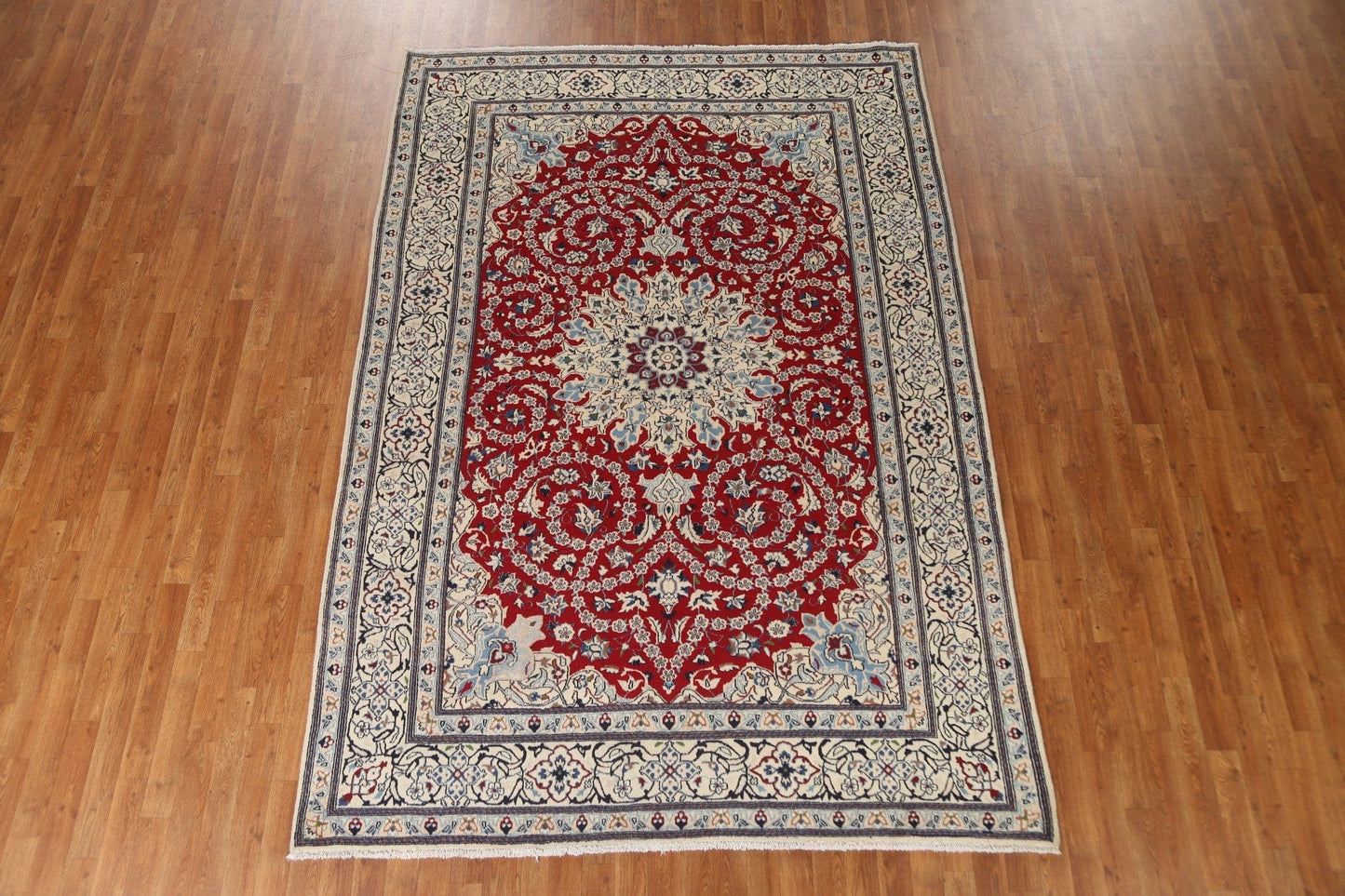 Nain Persian Area Rug 7x9