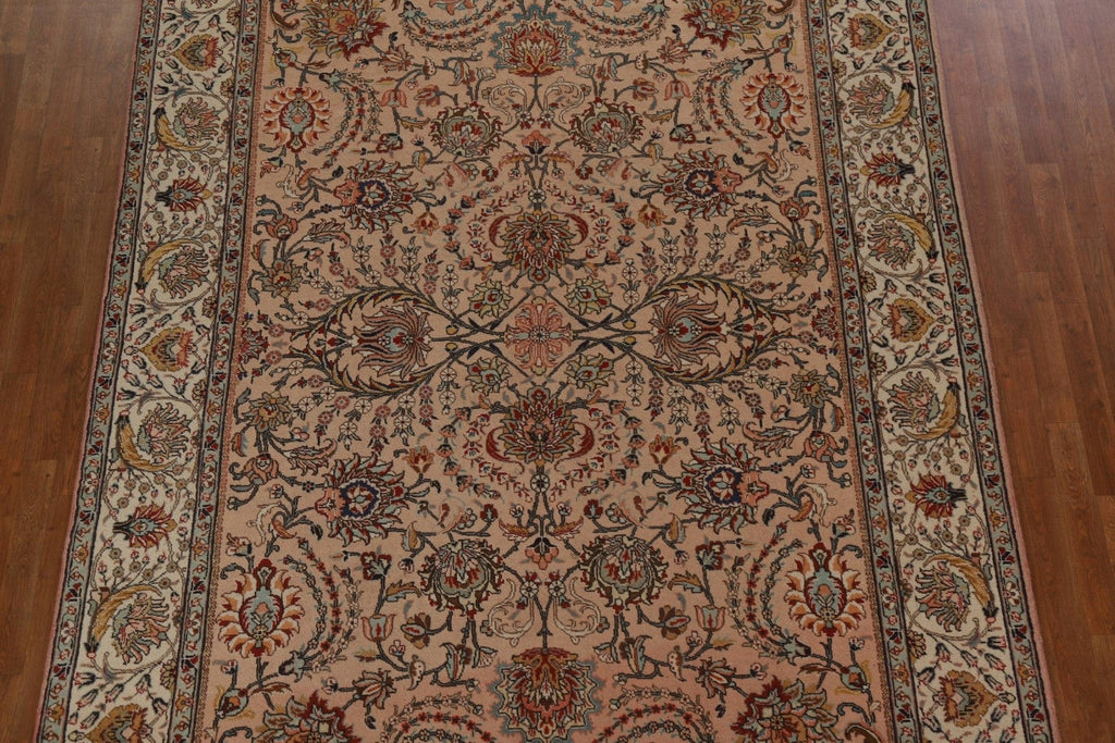 All-Over Floral Tabriz Persian Area Rug 8x11