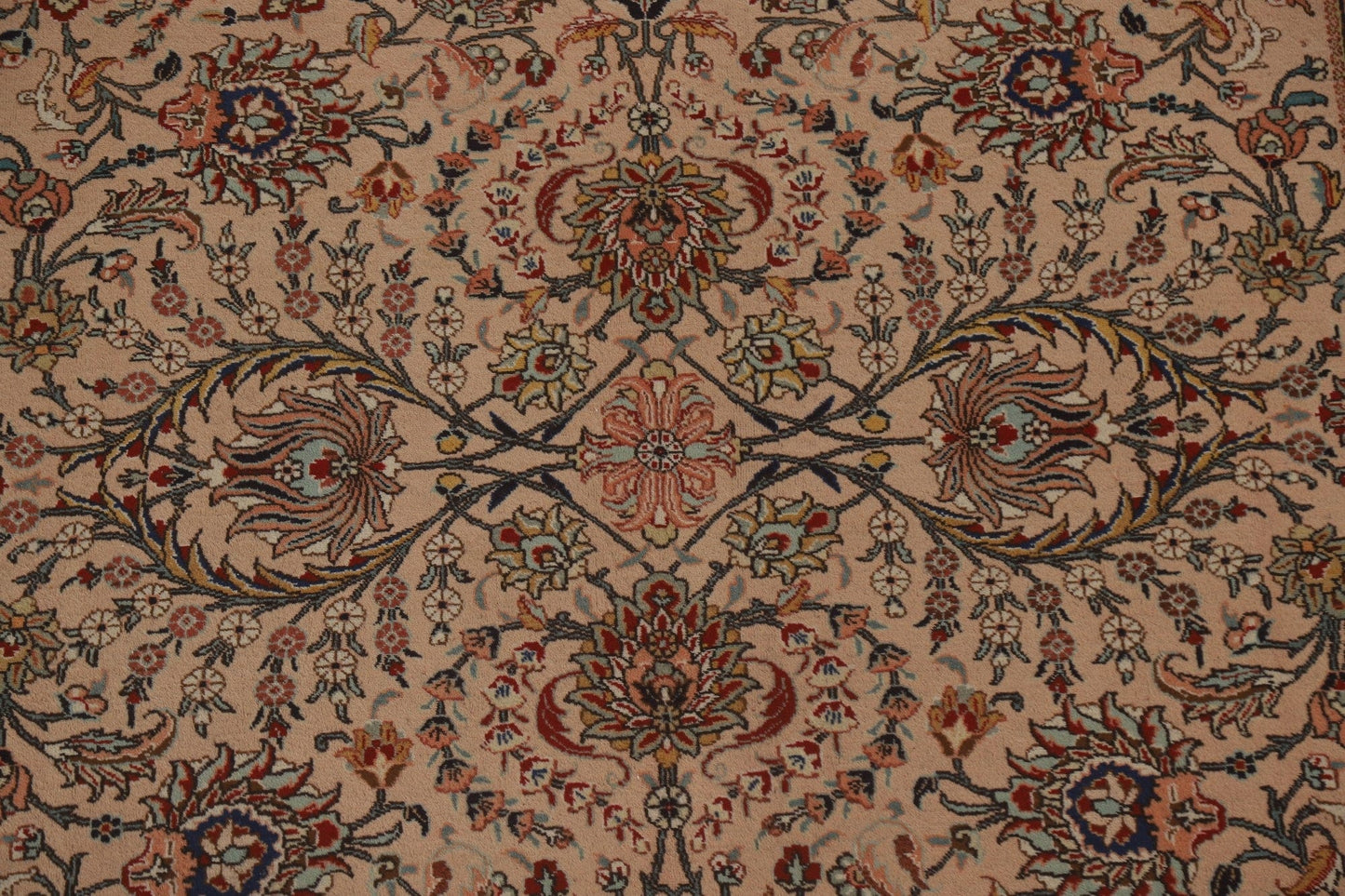 All-Over Floral Tabriz Persian Area Rug 8x11