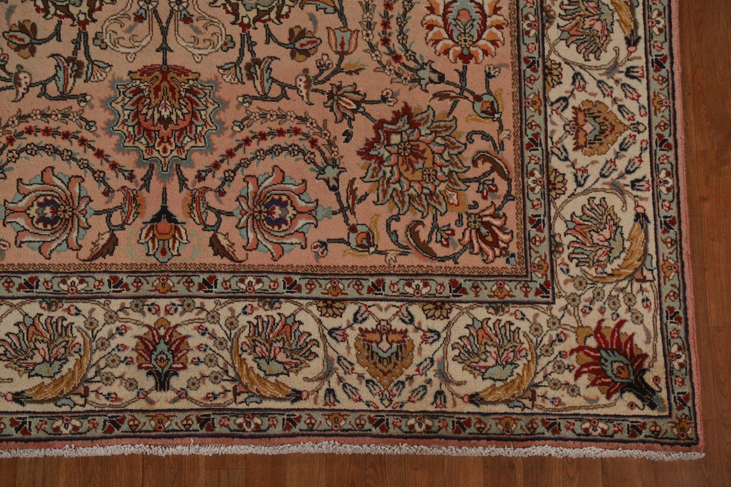 All-Over Floral Tabriz Persian Area Rug 8x11