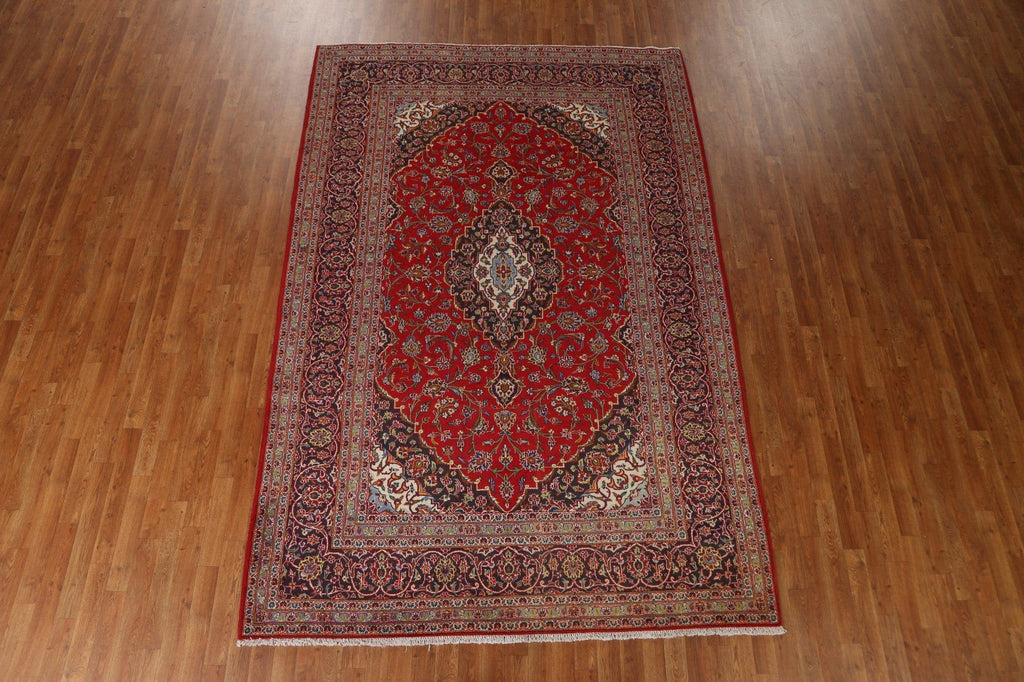 Kashan Persian Area Rug 7x10