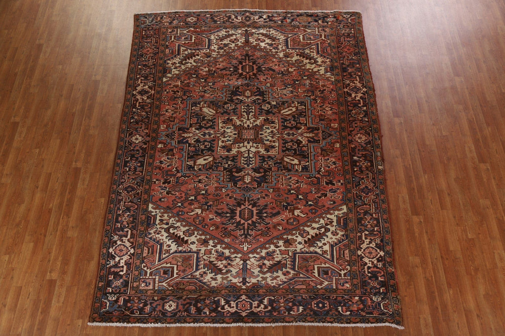 Heriz Persian Area Rug 8x11