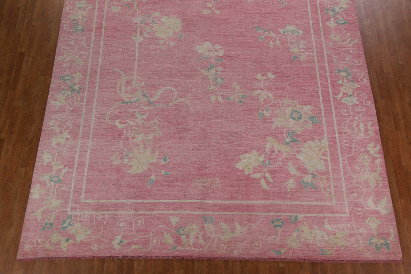 Vegetable Dye Art Deco Oriental Area Rug 11x14