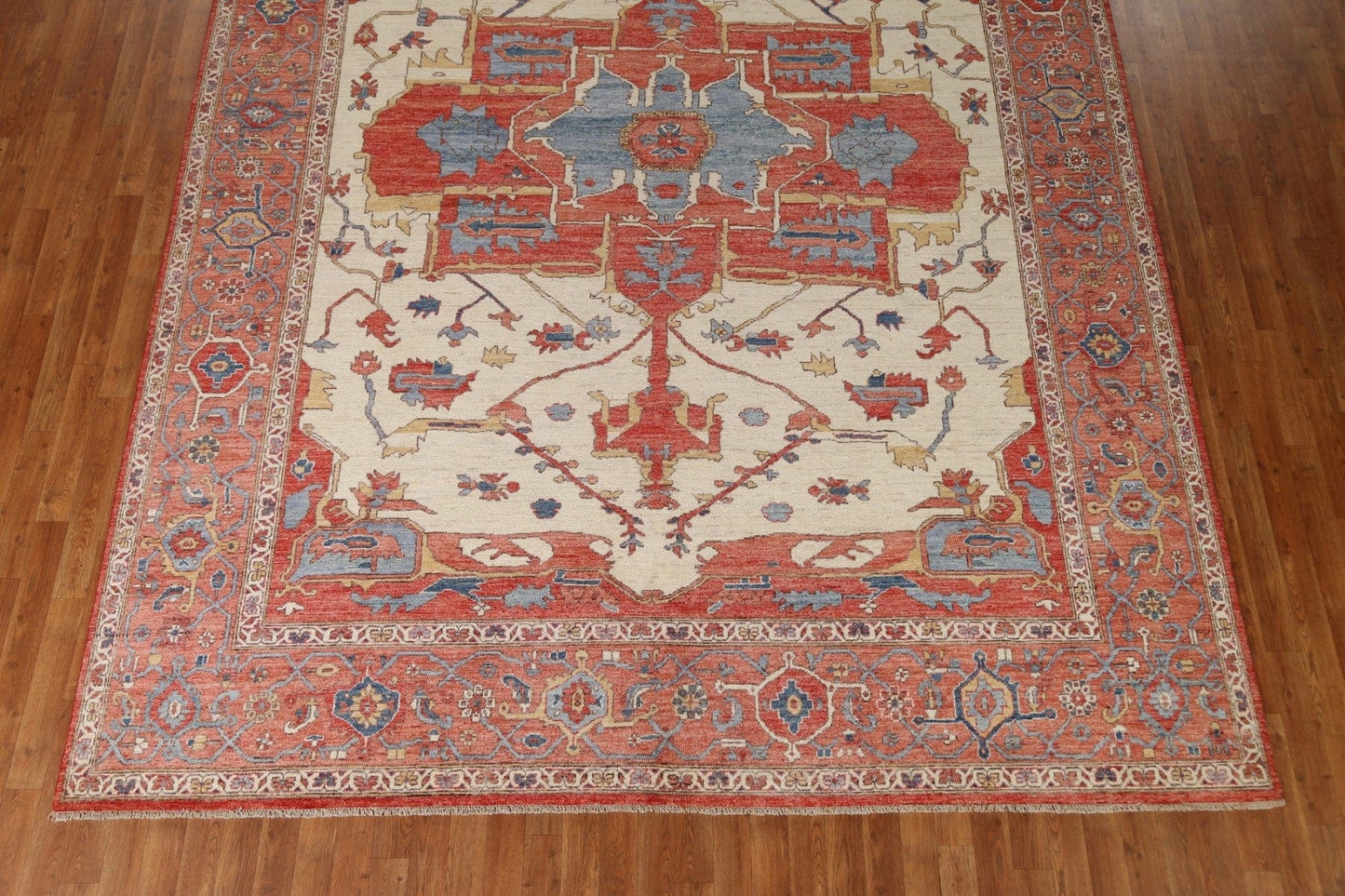 Vegetable Dye Heriz Serapi Oriental Area Rug 9x12