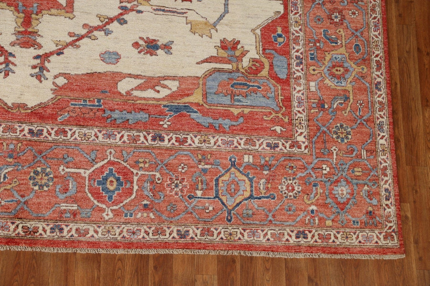 Vegetable Dye Heriz Serapi Oriental Area Rug 9x12