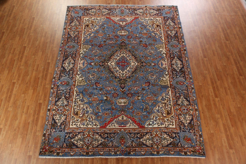 Pictorial Kashmar Persian Area Rug 10x13