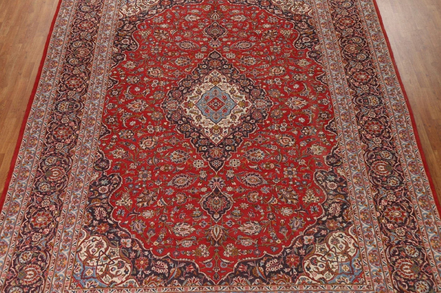 Traditional Kashan Persian Area Rug 10x14