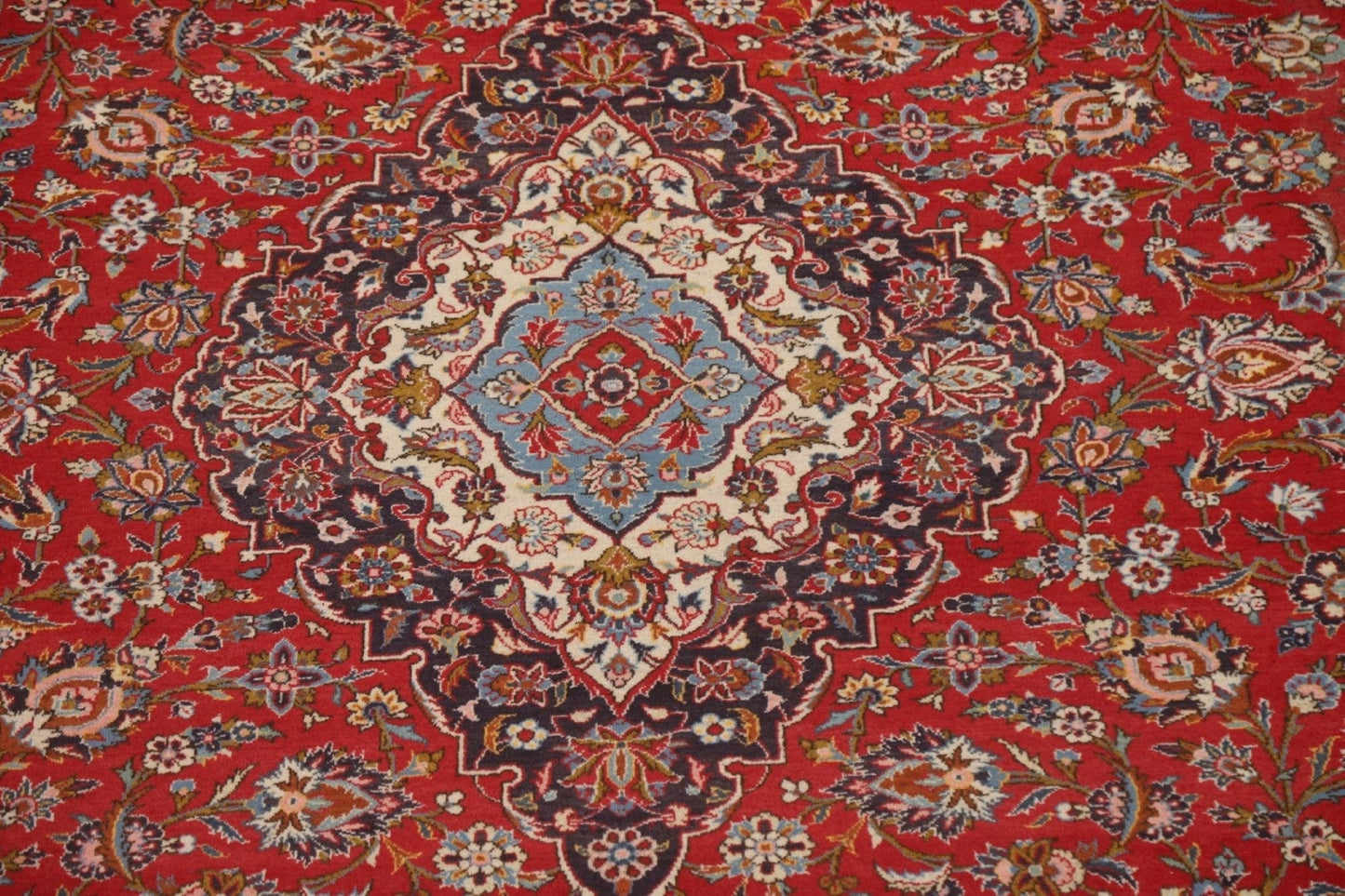 Traditional Kashan Persian Area Rug 10x14