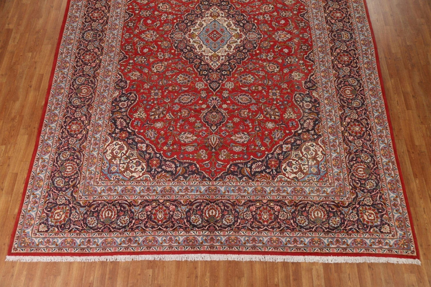 Traditional Kashan Persian Area Rug 10x14