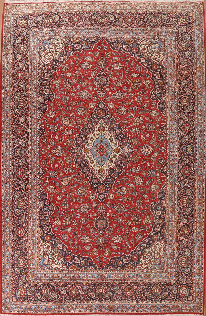 Traditional Kashan Persian Area Rug 10x14