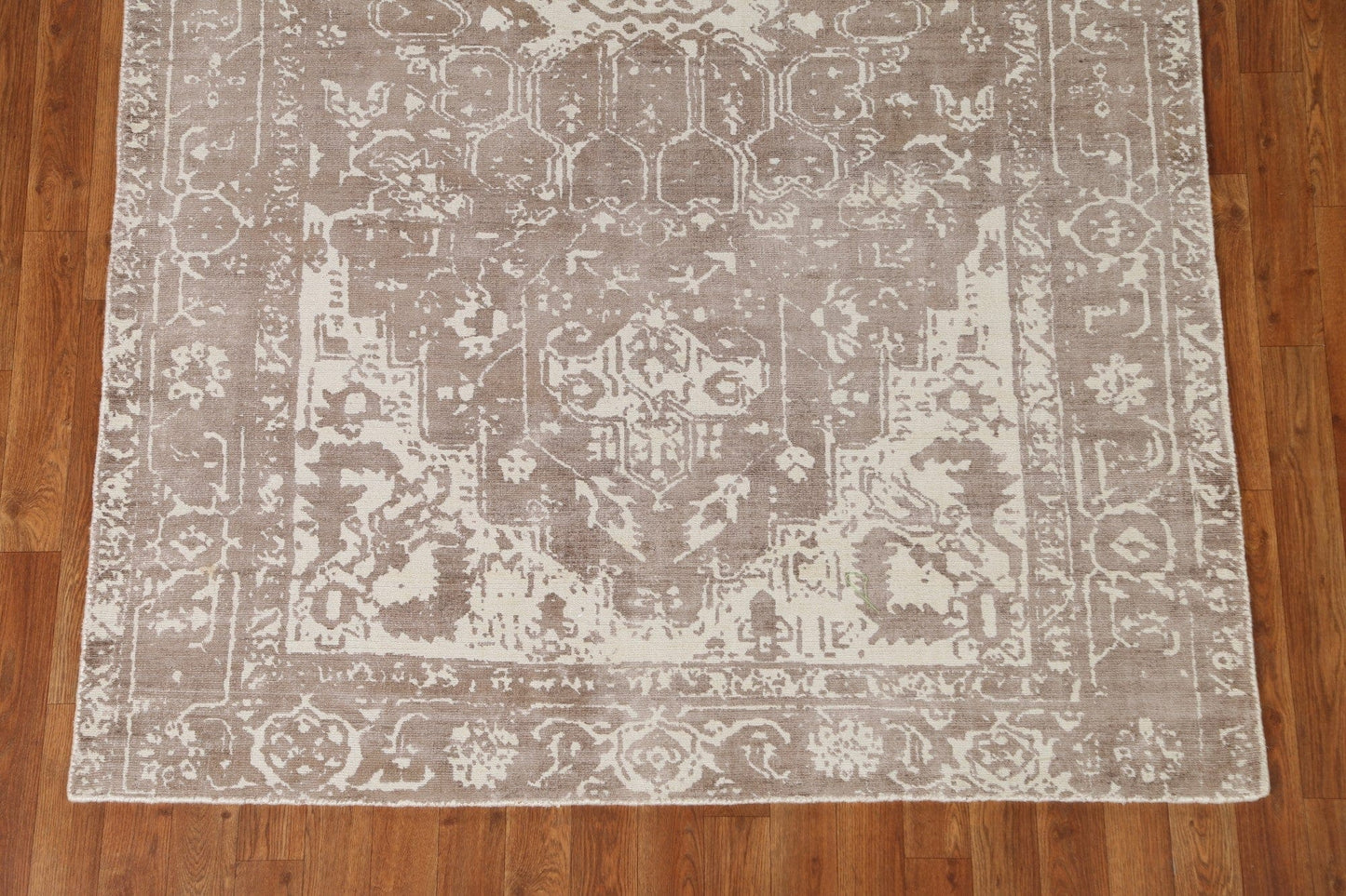 Handmade Heriz Oriental Area Rug 5x8