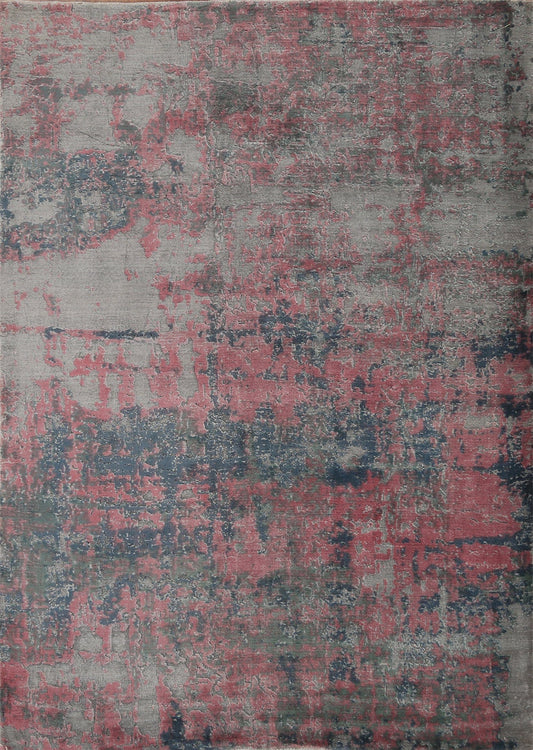 Contemporary Abstract Area Rug 5x7