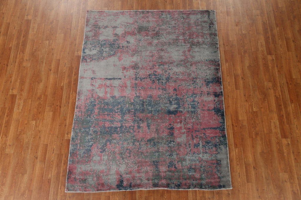 Contemporary Abstract Area Rug 5x7