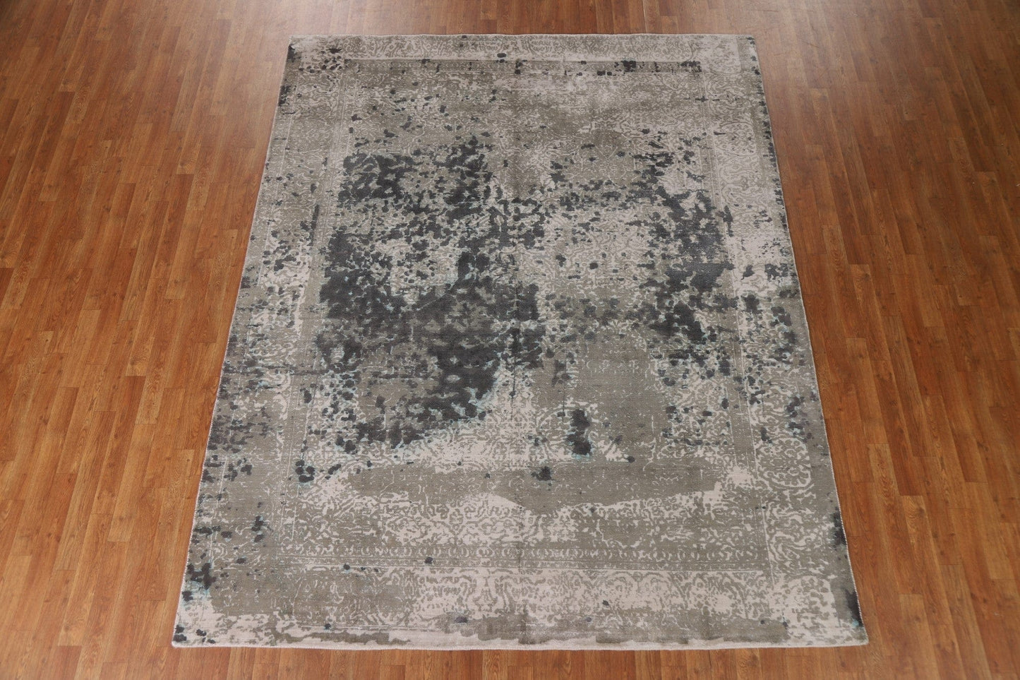 Hand-Knotted Gabbeh Oriental Area Rug 8x9