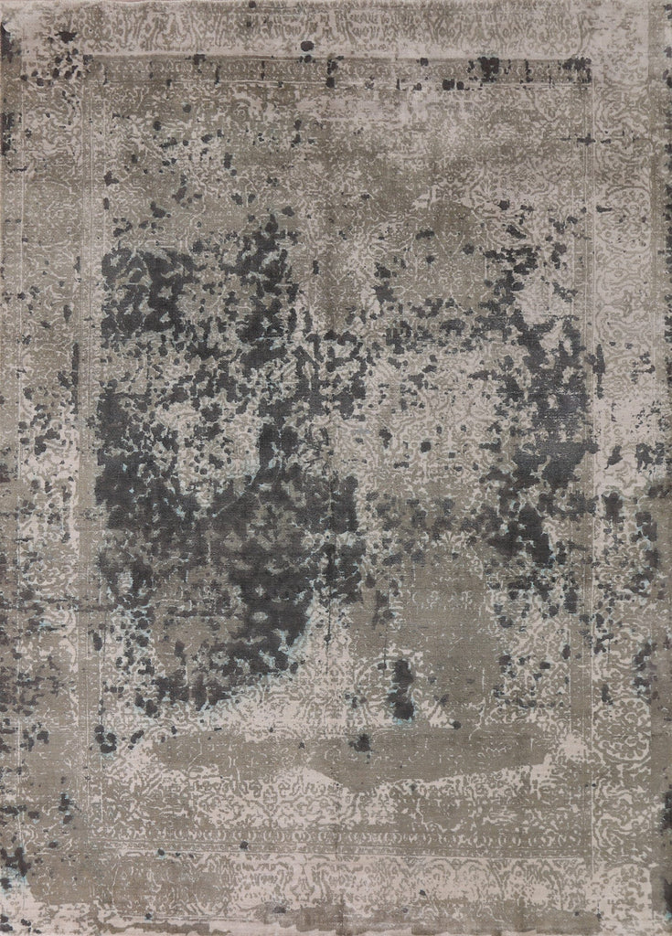 Hand-Knotted Gabbeh Oriental Area Rug 8x9