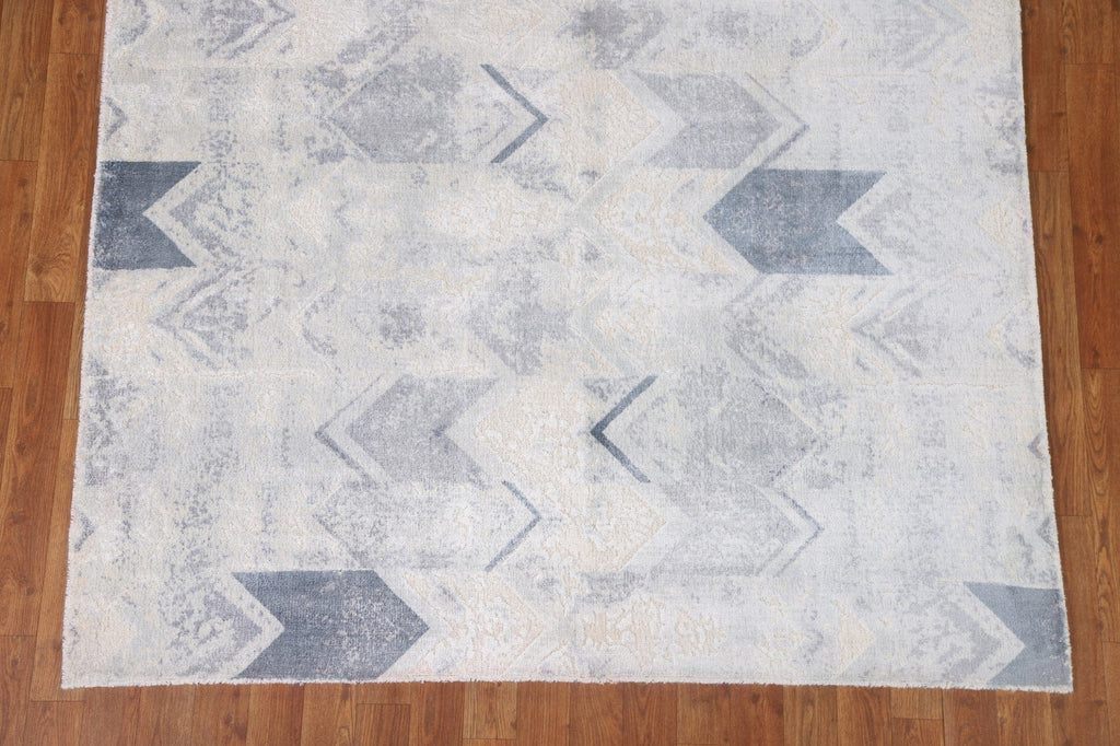 Contemporary Abstract Area Rug 5x8