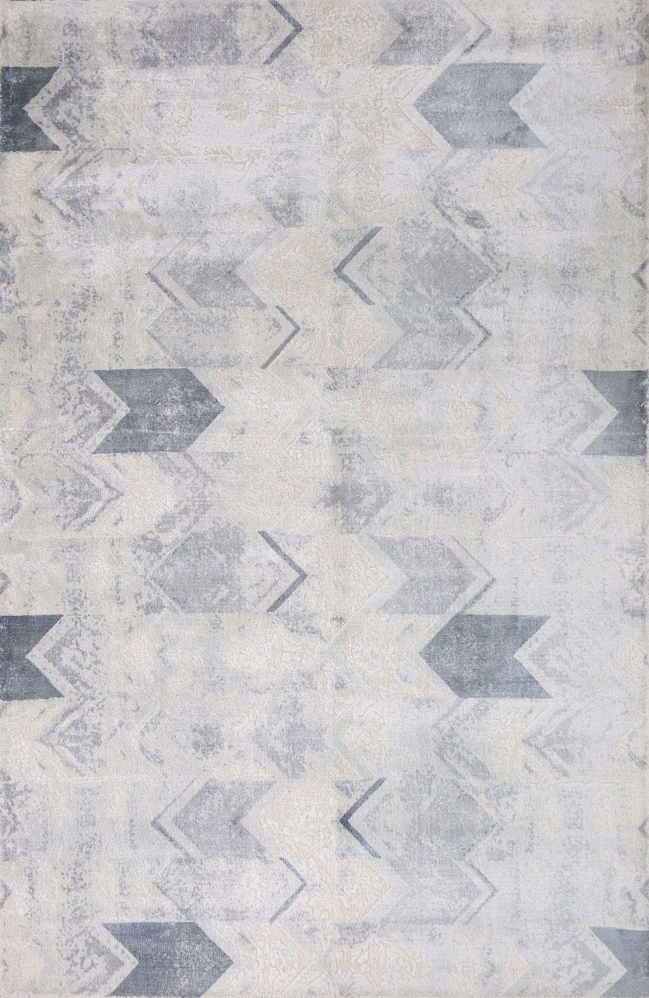 Contemporary Abstract Area Rug 5x8