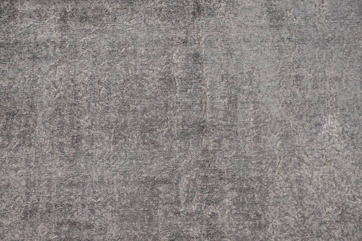 Silver Gray Abstract Area Rug 5x8