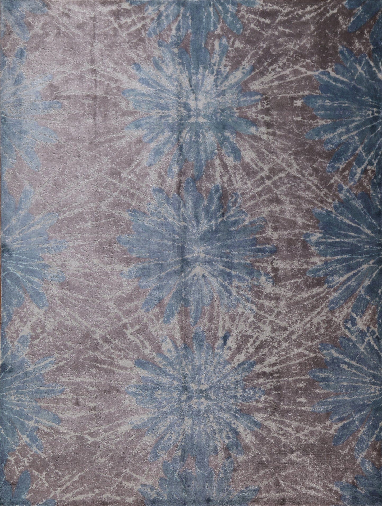 Modern Abstract Oriental Area Rug 8x9