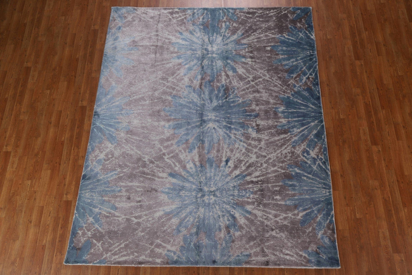 Modern Abstract Oriental Area Rug 8x9