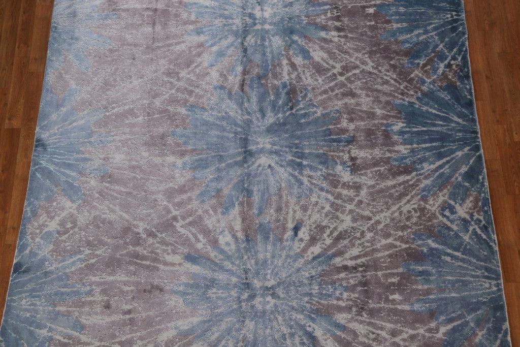 Modern Abstract Oriental Area Rug 8x9