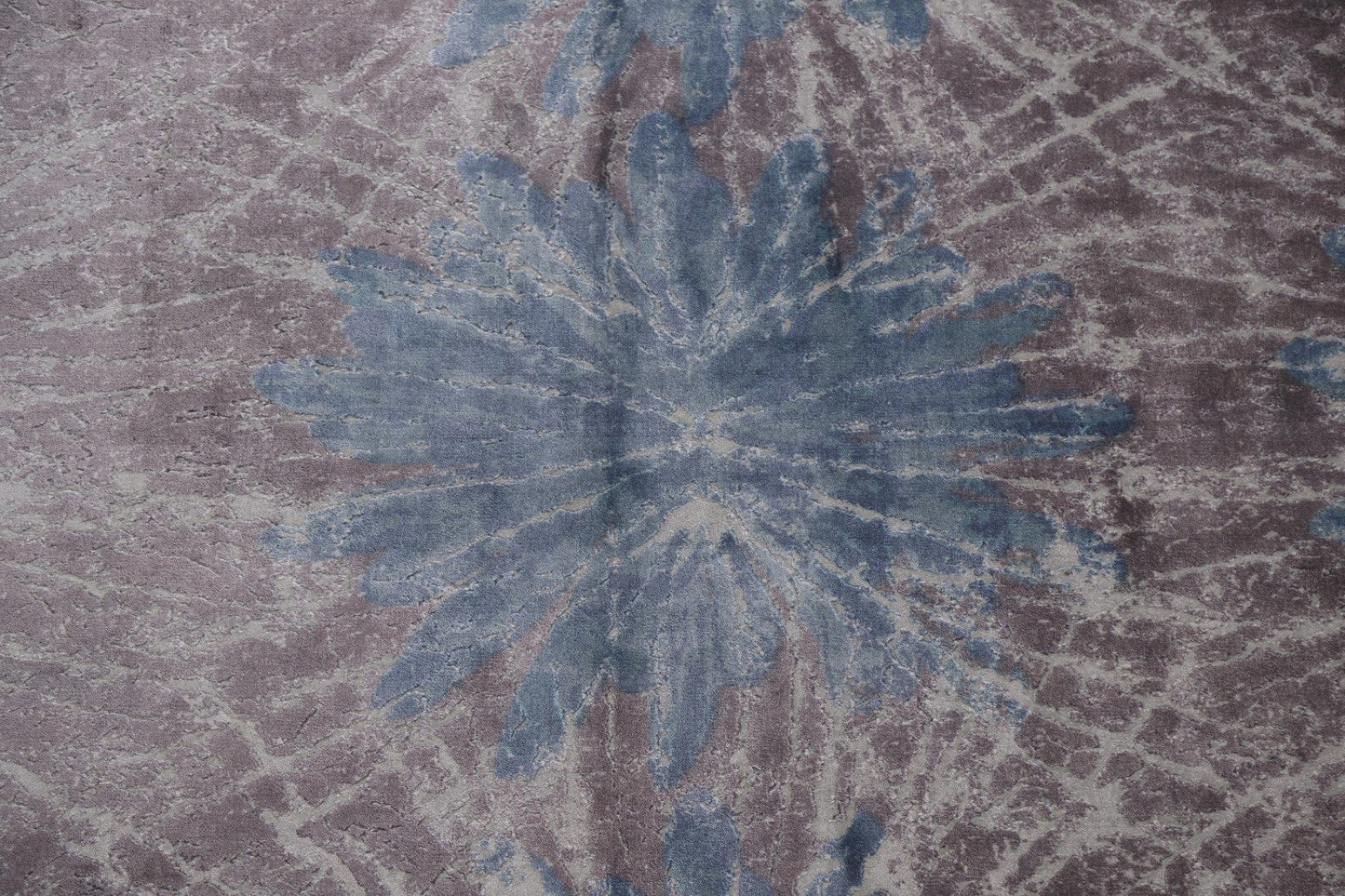 Modern Abstract Oriental Area Rug 8x9