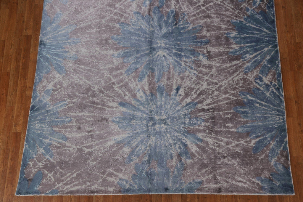 Modern Abstract Oriental Area Rug 8x9